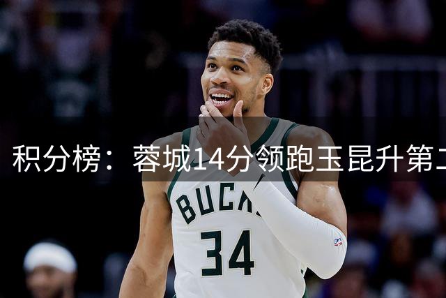 积分榜：蓉城14分领跑玉昆升第二 2-6名差2分 海牛三镇降级区